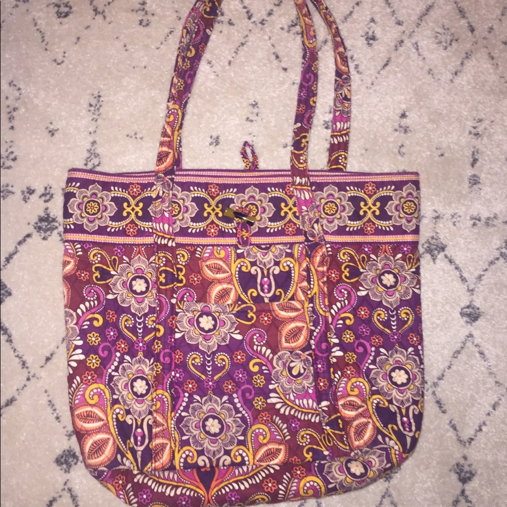 Vera Bradley “Safari Sunset” tote (retired)